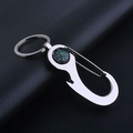 Carabiner/Bottle Opener Compass Key Chain